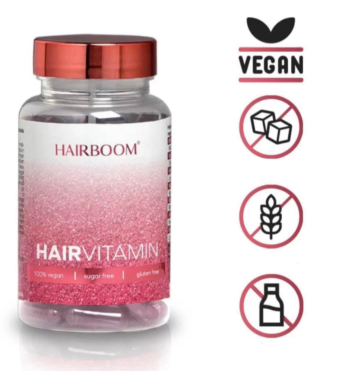 Hairboom® Hair Vitamin - Golden - 6 months package