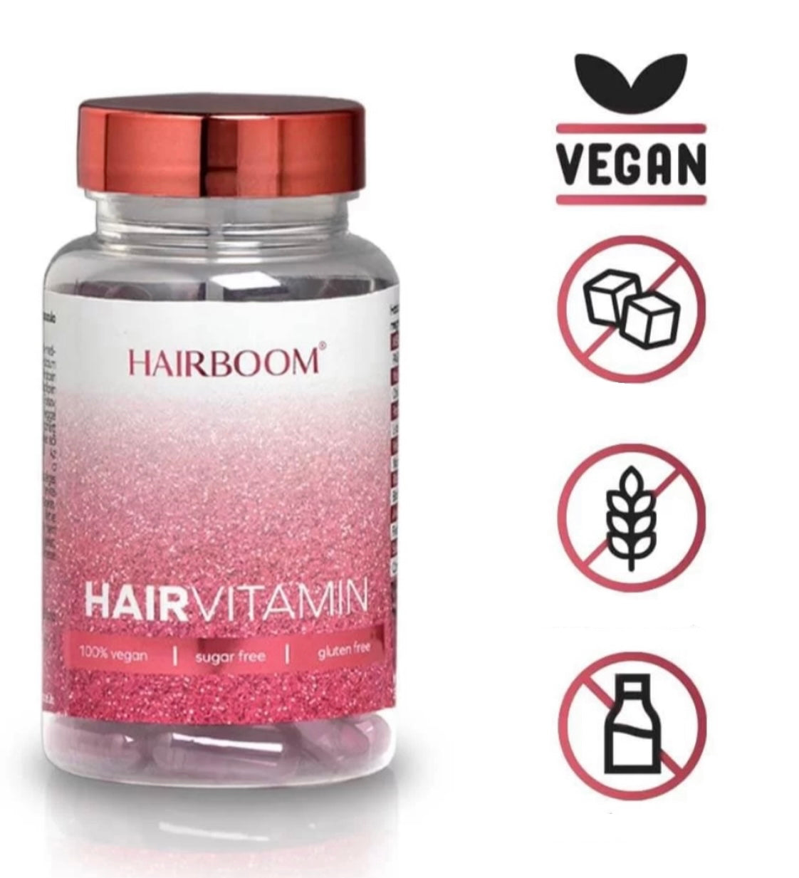 Hairboom® Hair Vitamin - Golden - 6 months package